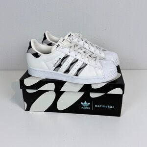 Adidas x Marimekko Superstar W Shell Toe Sneakers 6.5 IOB